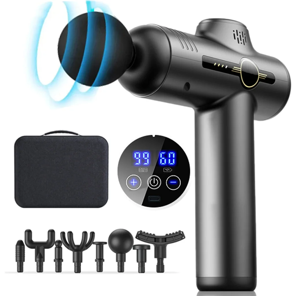 Massage Gun - Электрический массажный пистолет для мышц, массажер