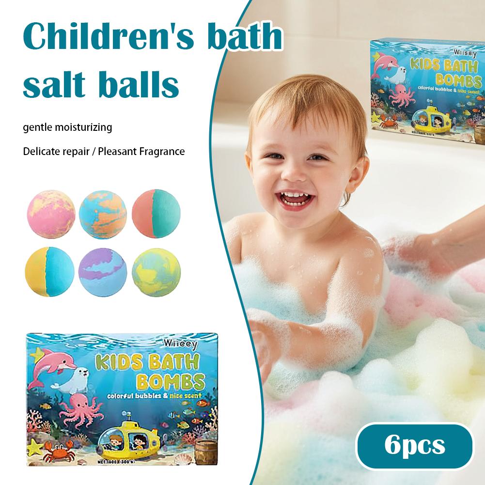 Набор из 6 детских бомбочек дл – обзор и цена Bath Salts