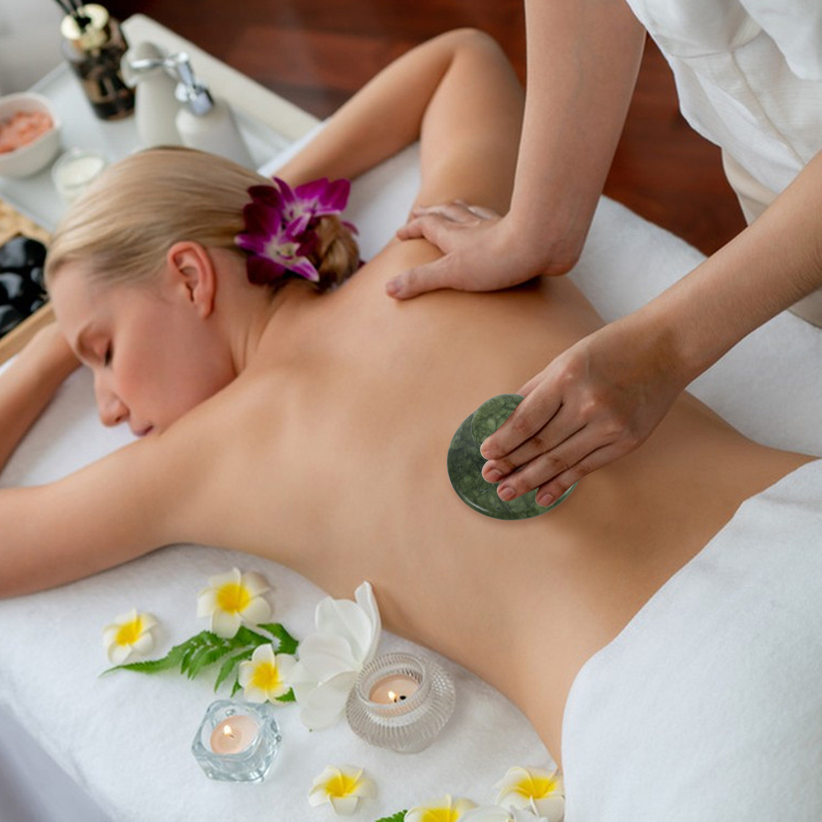 Массажный камень Гуаша в форме – обзор и цена Spa Massager