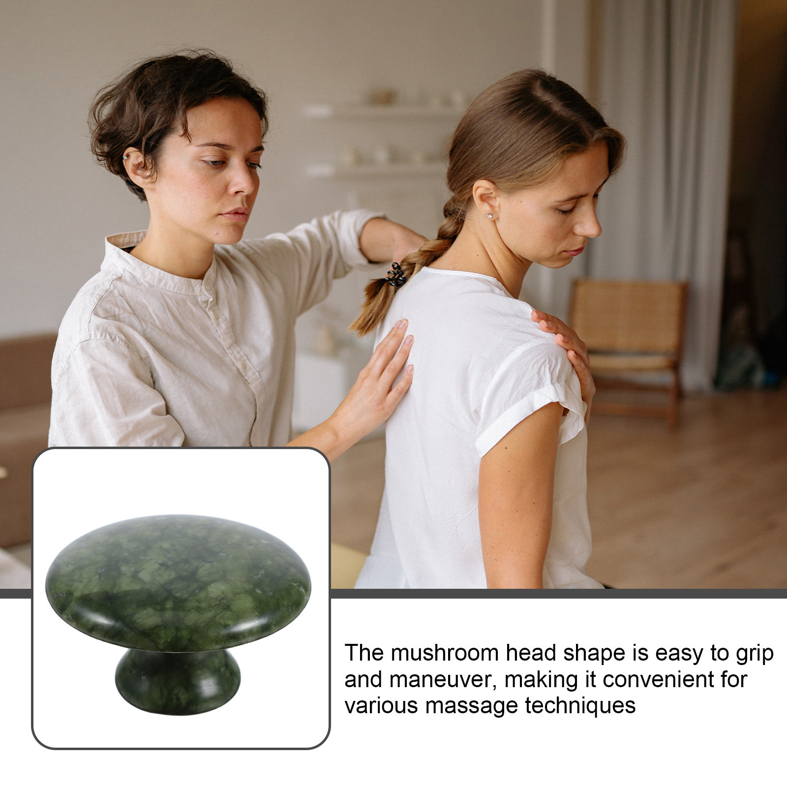 Массажный камень Гуаша в форме – обзор и цена Spa Massager