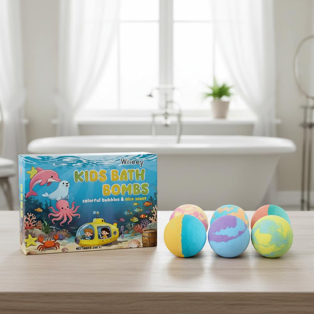 Набор из 6 разноцветных бомбоч – обзор и цена Bath Salts