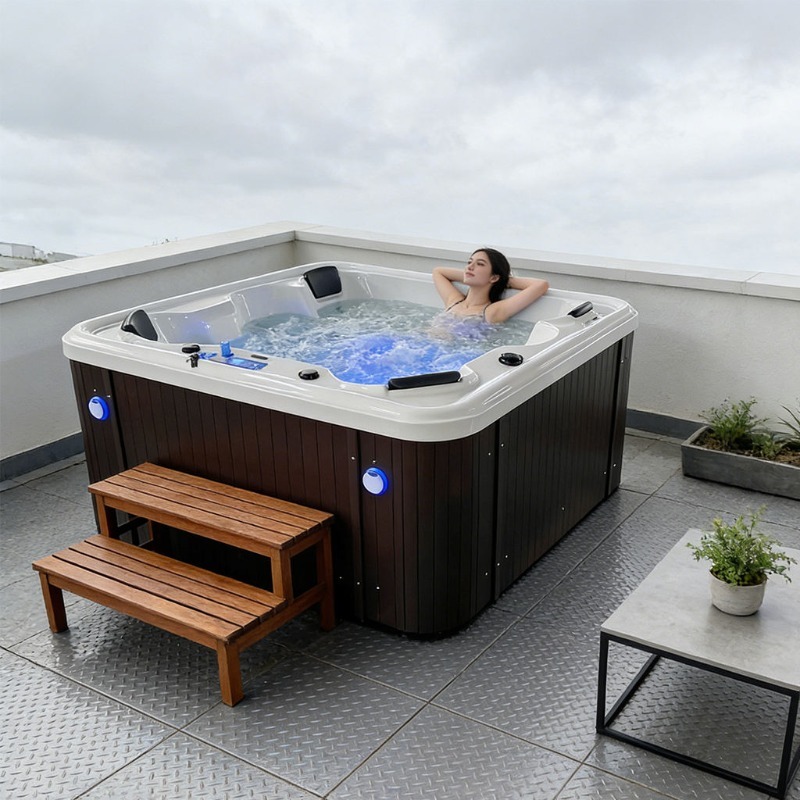Массажная акриловая гидромасса – обзор и цена Hot Tub