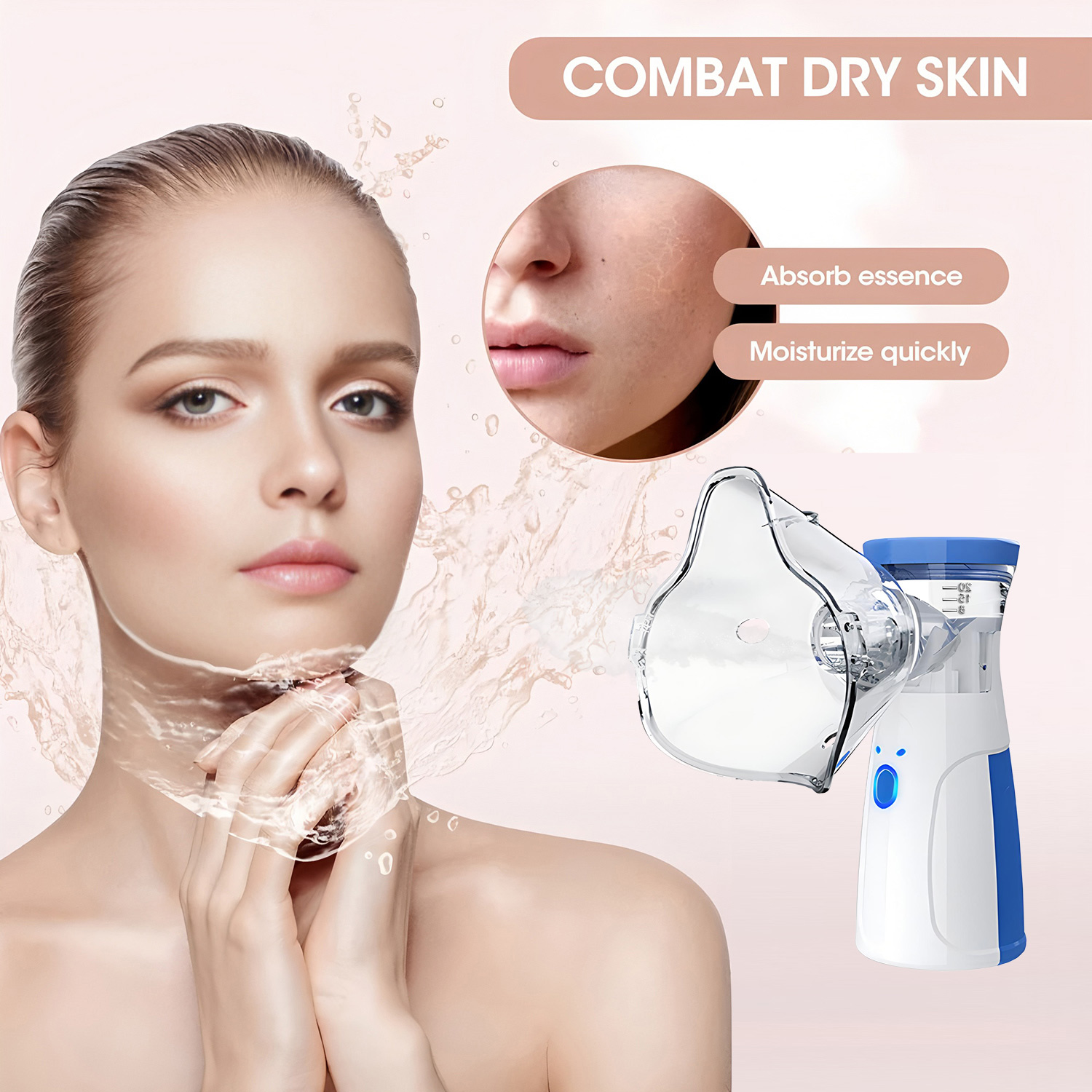 Мини-отпариватель для лица, бе – обзор и цена Face Steamer